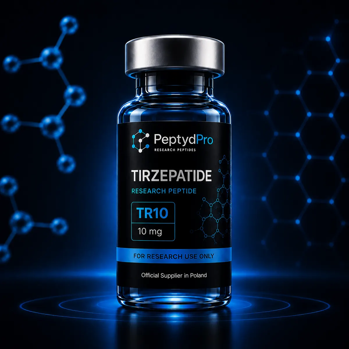 Tirzepatide 10 mg — fiolka PeptydPro